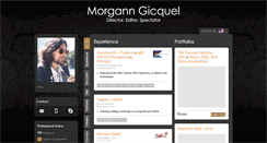 Desktop Screenshot of morganngicquel.com